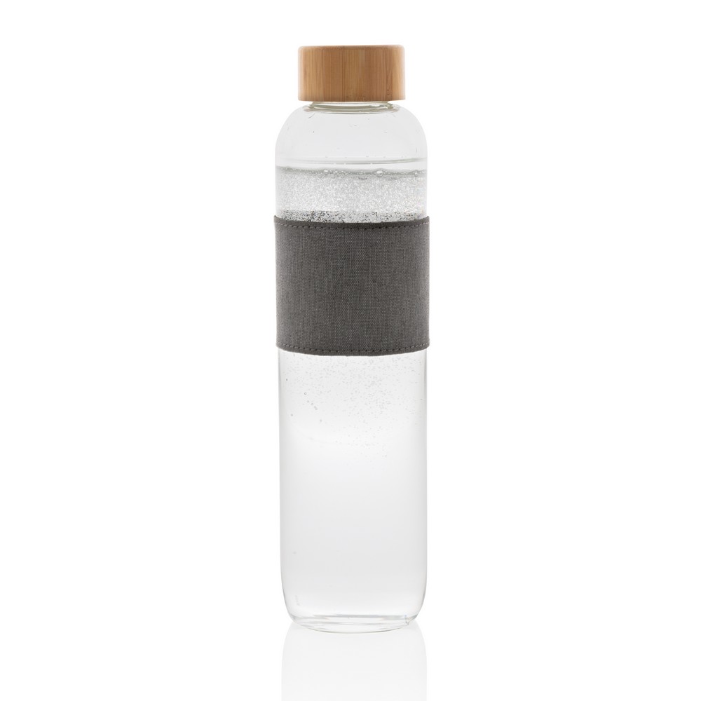 Szklana butelka 750 ml w pokrowcu Neutralny P436.770 (4)
