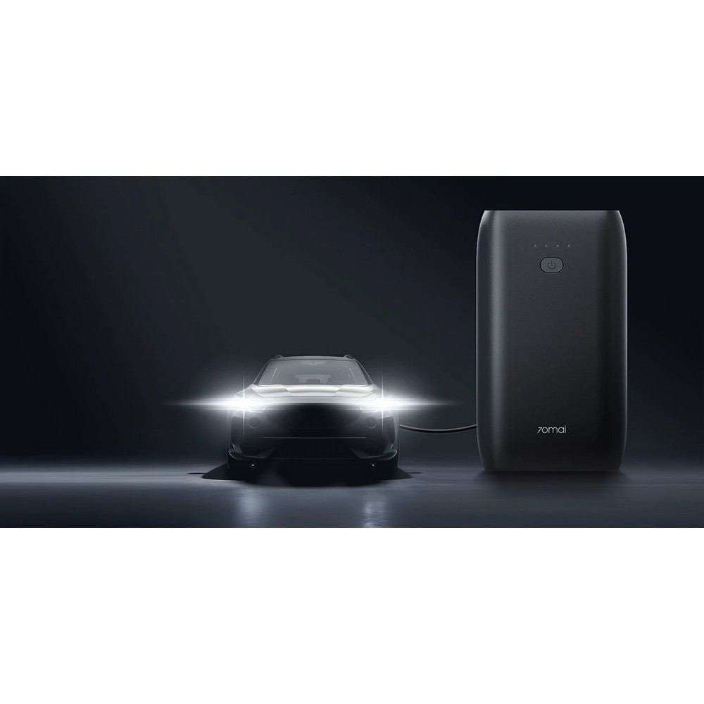 Power bank 10400 mAh, starter samochodowy 70MAI PS07 Czarny VAM19-03 (5)