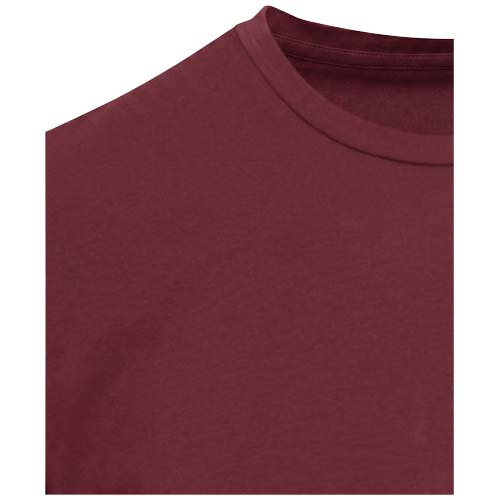 Balfour organiczna koszulka unisex o gramaturze 200 g/m² z krótkim rękawem i certyfikatem OCS Głęboki bordowy 3955722A (5)