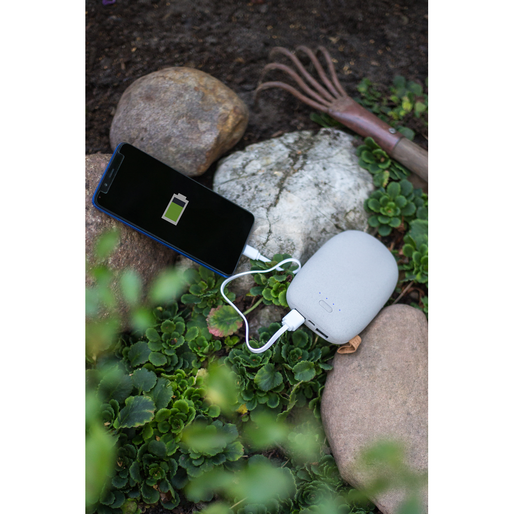 Power bank 10400 mAh Air Gifts "kamień" | Carol Szary V3383-19 (9)
