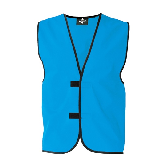 Kamizelka Klasyczna Poliester Sky Blue KX501-538156 