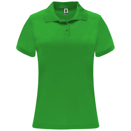 Monzha sportowa koszulka damska polo z krótkim rękawem Green Fern R04105D1 