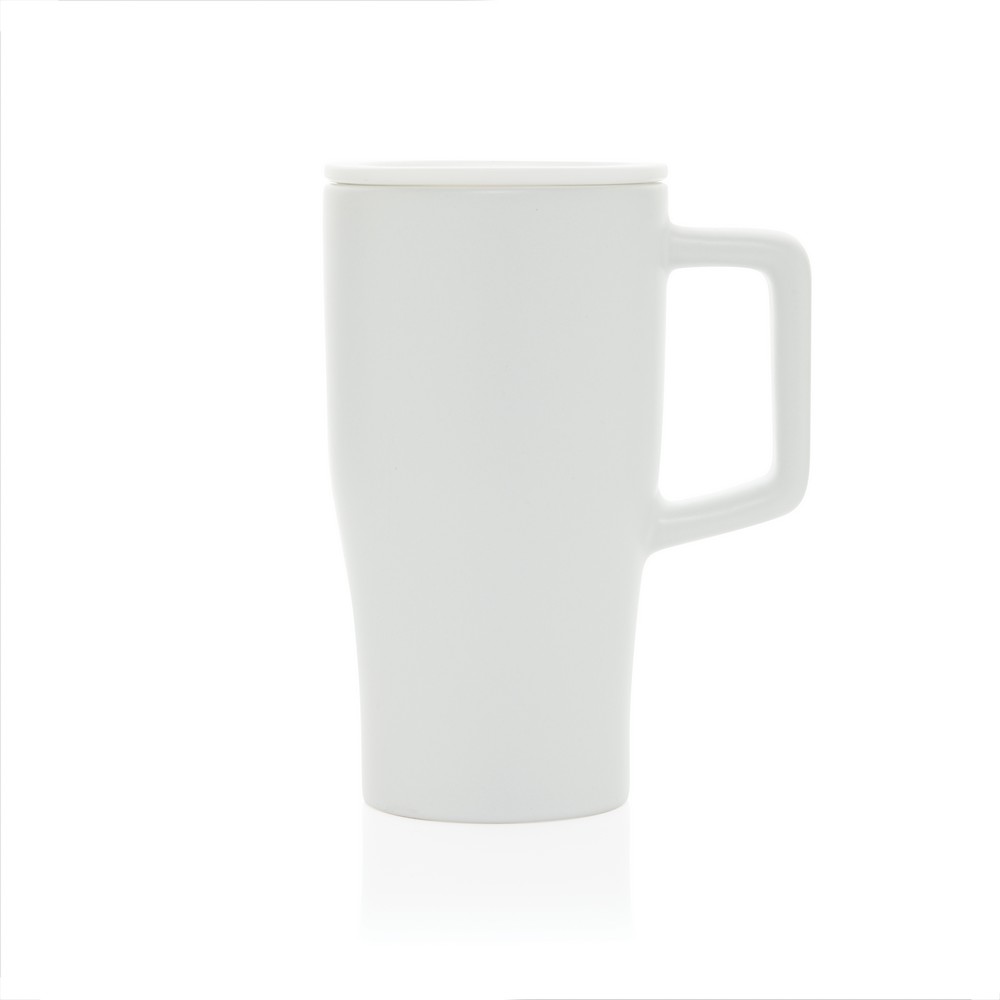 Ceramiczny kubek podrożny 490 ml White P437.2203 (4)