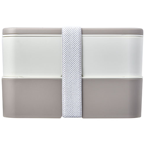 MIYO Renew dwuczęściowy lunchbox Kamienny szary-Kość słoniowa-Biały 21018291 (2)