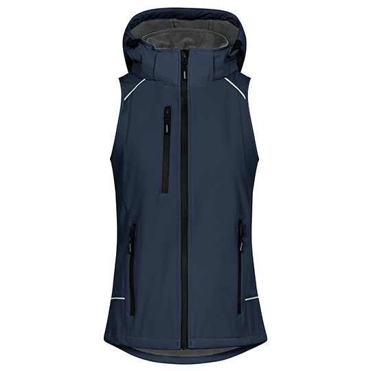 Kamizelka Damska Softshell Wiatroszczelna Navy E7845-495446 