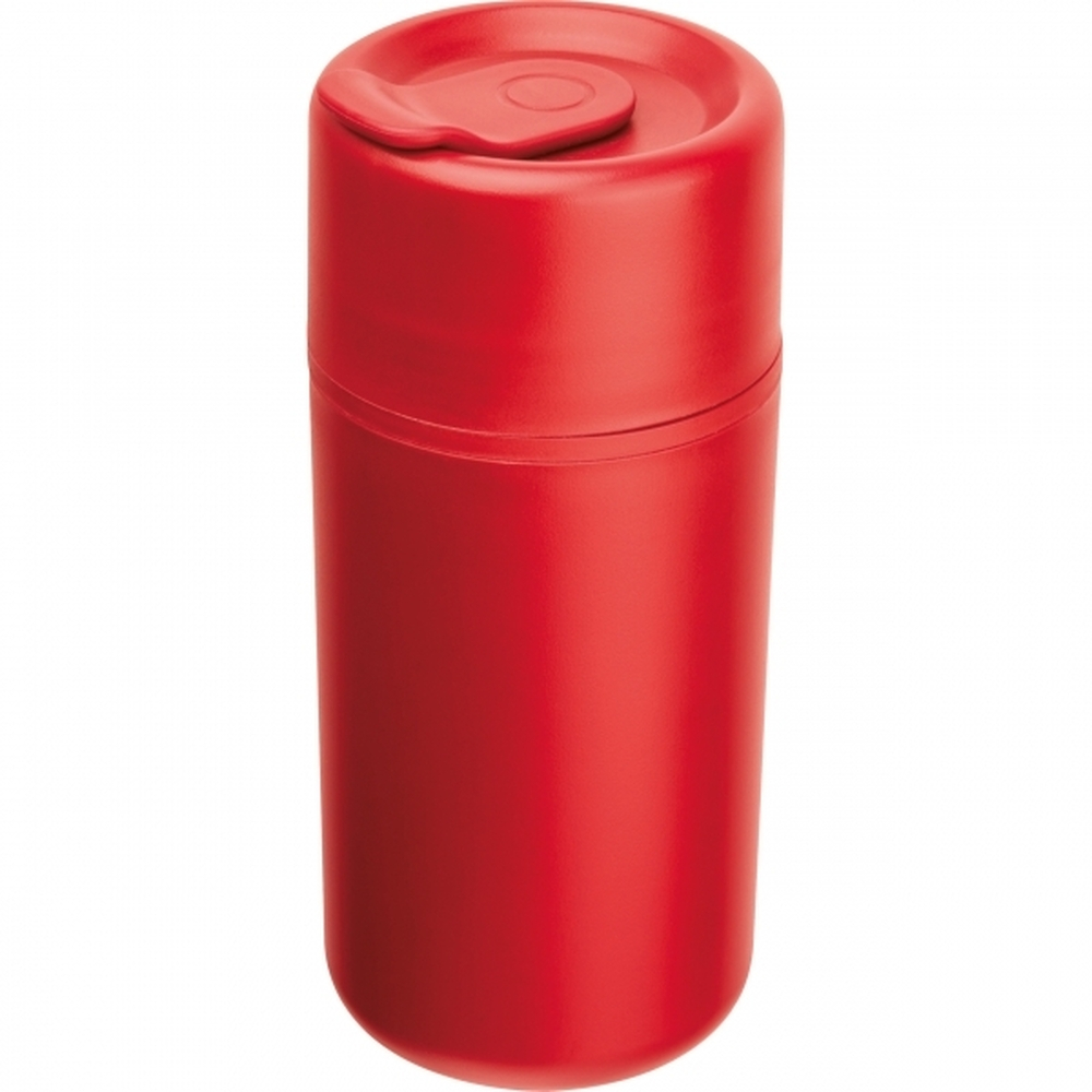 Kubek z podwójnymi ściankami GENOA 500 ml Czerwony 535405 