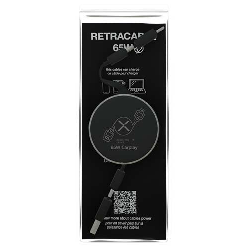 SCX.design C42 kabel zwijany 4 w 1 o mocy 65 W  Czarny 1PX23690 (1)