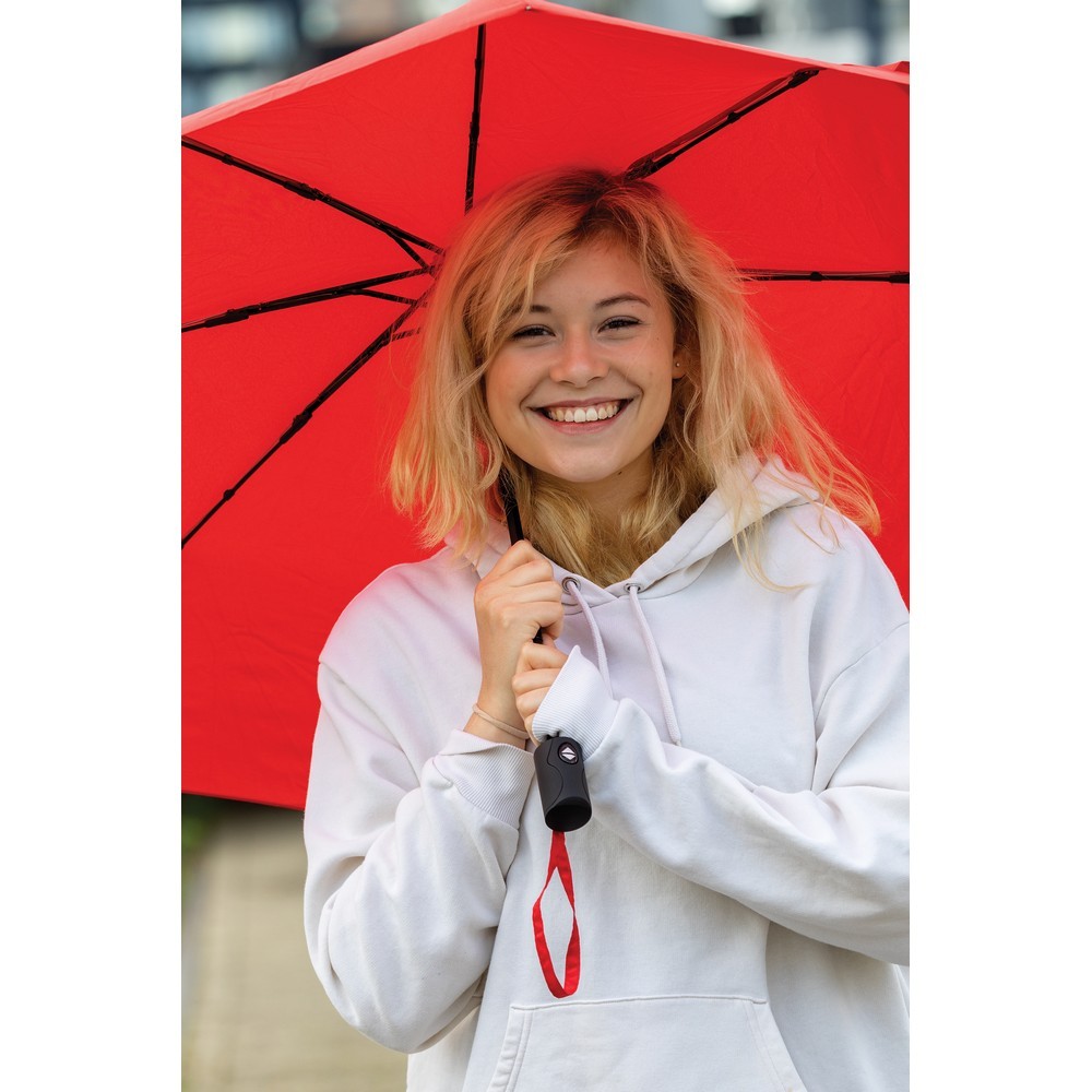 Parasol automatyczny 21" AWARE™ RPET Czerwony P850.604 (9)