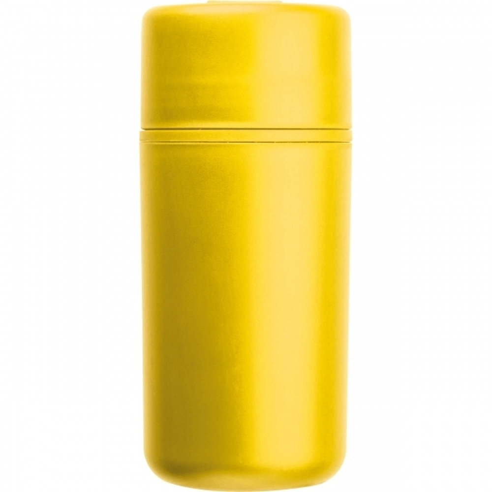 Kubek z podwójnymi ściankami GENOA 500 ml żółty 535408 (4)