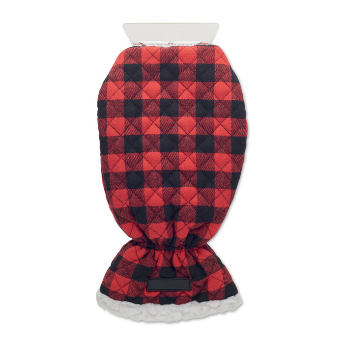 Gadżet reklamowy - Skrobaczka do szyb z rękawicą