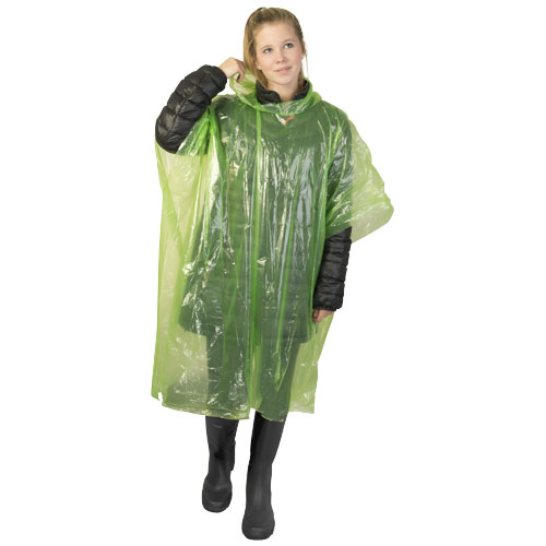 Poncho przeciwdeszczowe Ziva Limonkowy 10042904 (4)