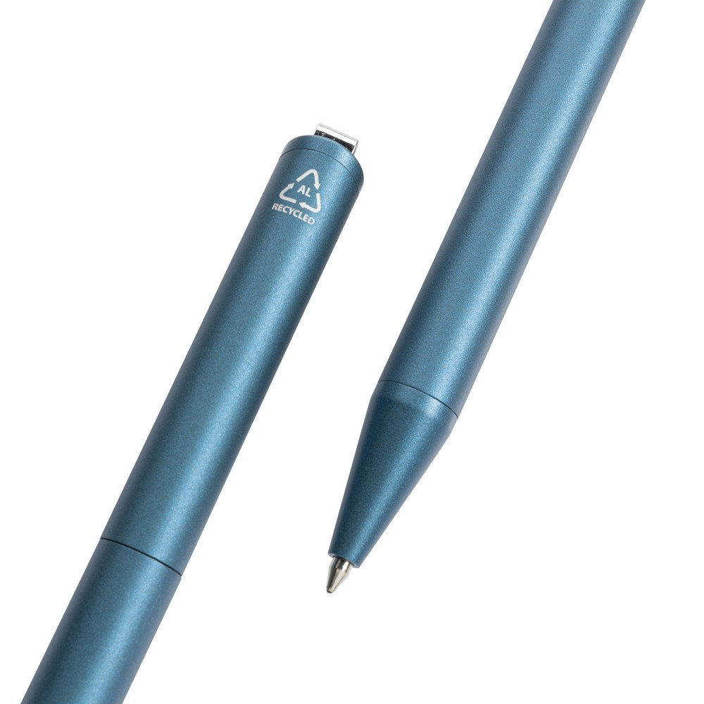 Długopis Xavi, aluminium z recyklingu Niebieski P611.225 (3)