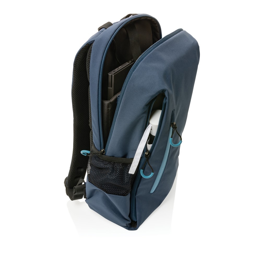 Plecak na laptopa 15,6" Swiss Peak Lima AWARE™, ochrona RFID Niebieski P763.155 (5)