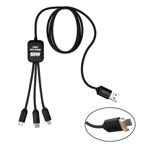 SCX.design C35 kabel do ładowania 5 w 1 Czarny 1PX22990 (4)