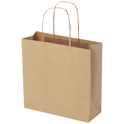 Torba z papieru Kraft ze skręconymi uchwytami – 24 x 9 x 24 cm Kraftowy brąz 1ZM00606 (3)