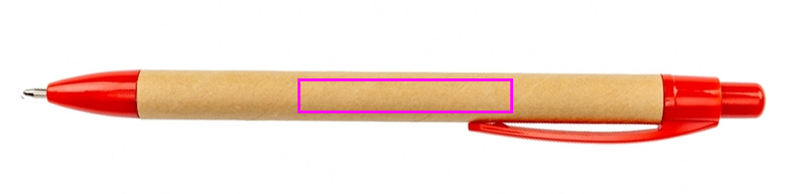 Długopis, lewy bok