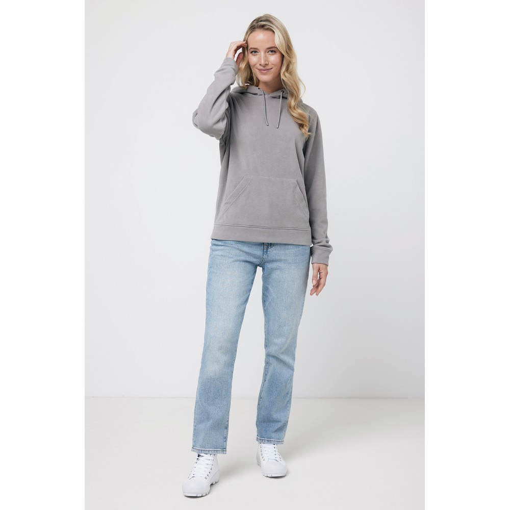 Bluza z kapturem z mikropolaru Iqoniq Trivor, RPET Szary T9403.027.XS (13)