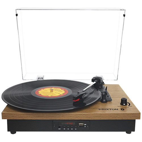 Prixton Studio gramofon na płyty winylowe Drewniany 1PA11471 (1)