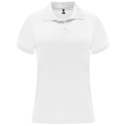 Monzha sportowa koszulka damska polo z krótkim rękawem Biały R04101Z1 