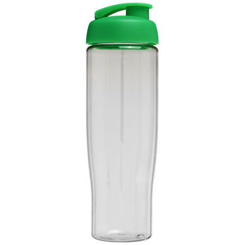 Bidon H2O Tempo® o pojemności 700 ml z wieczkiem zaciskowym Przezroczysty-Zielony 21004006 (3)