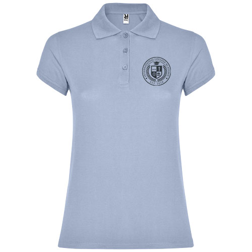 Star koszulka damska polo z krótkim rękawem Zen Blue R66341W5 (1)