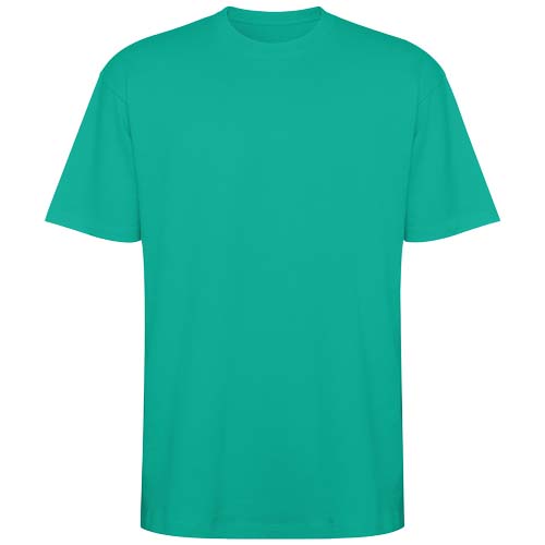 Koszulka Bull, unisex, oversize, z krótkim rękawem Zielony jadeitowy R6560D55 
