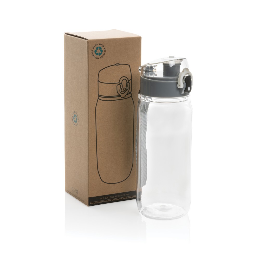 Butelka sportowa 600 ml Yide, RPET Neutralny P437.000 (9)