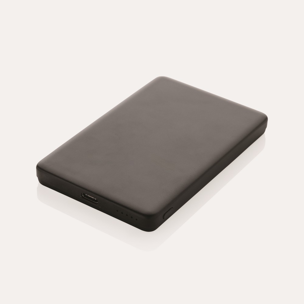 Power bank 5000 mAh, ładowarka bezprzewodowa 5W Orion Czarny P322.6001 (11)