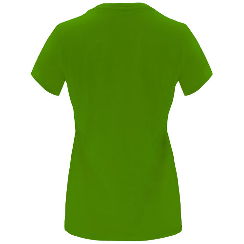 Capri koszulka damska z krótkim rękawem Grass Green R66835C5 