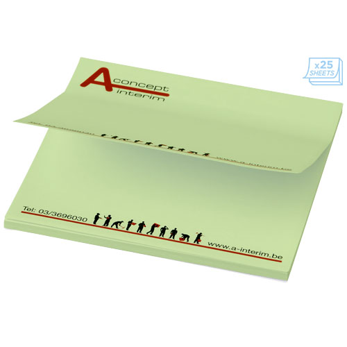 Karteczki samoprzylepne Sticky-Mate® 75x75 Miętowy zielony 21093031 (2)