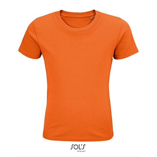 T-shirt Dziecięcy Klasyczny Bawełna Organiczna Orange L03578-544757 