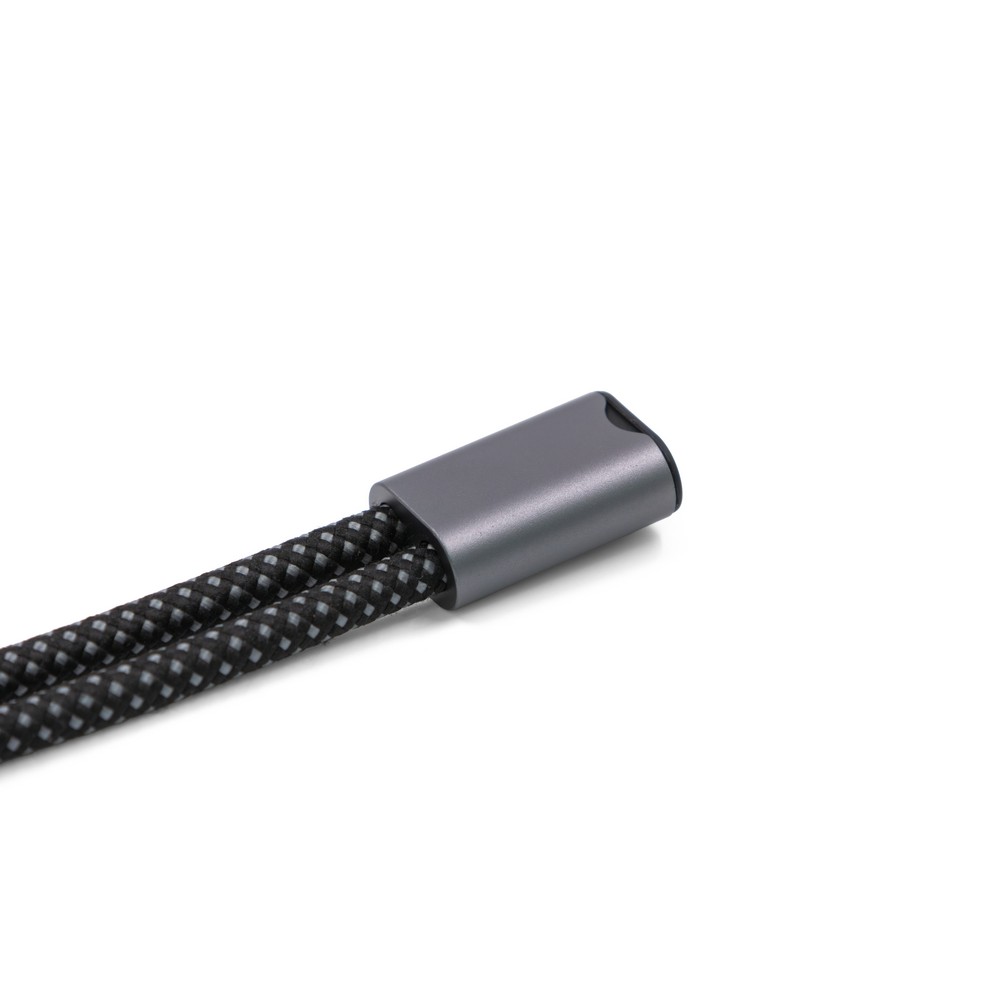 Kabel do ładowania i synchronizacji BrandCharger Lany Wristband Charge Grafitowy VA554-15 (8)