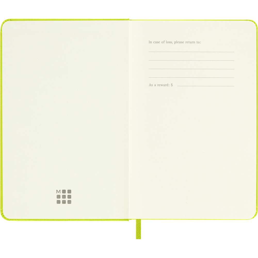 MOLESKINE Notatnik ok. A6 Limonkowy VM202-09 (6)