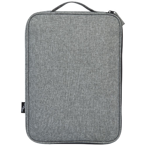Reclaim 14-calowe etui na laptopa, dwa kolory, z recyklingu z certyfikatem GRS, 2,5 l Czarny-Melanż szary 12065490 (3)