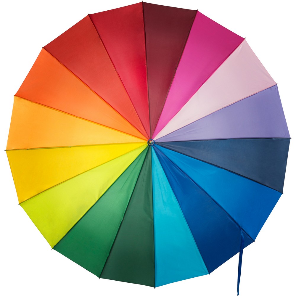 Parasol manualny Wielokolorowy V4225-99 (3)