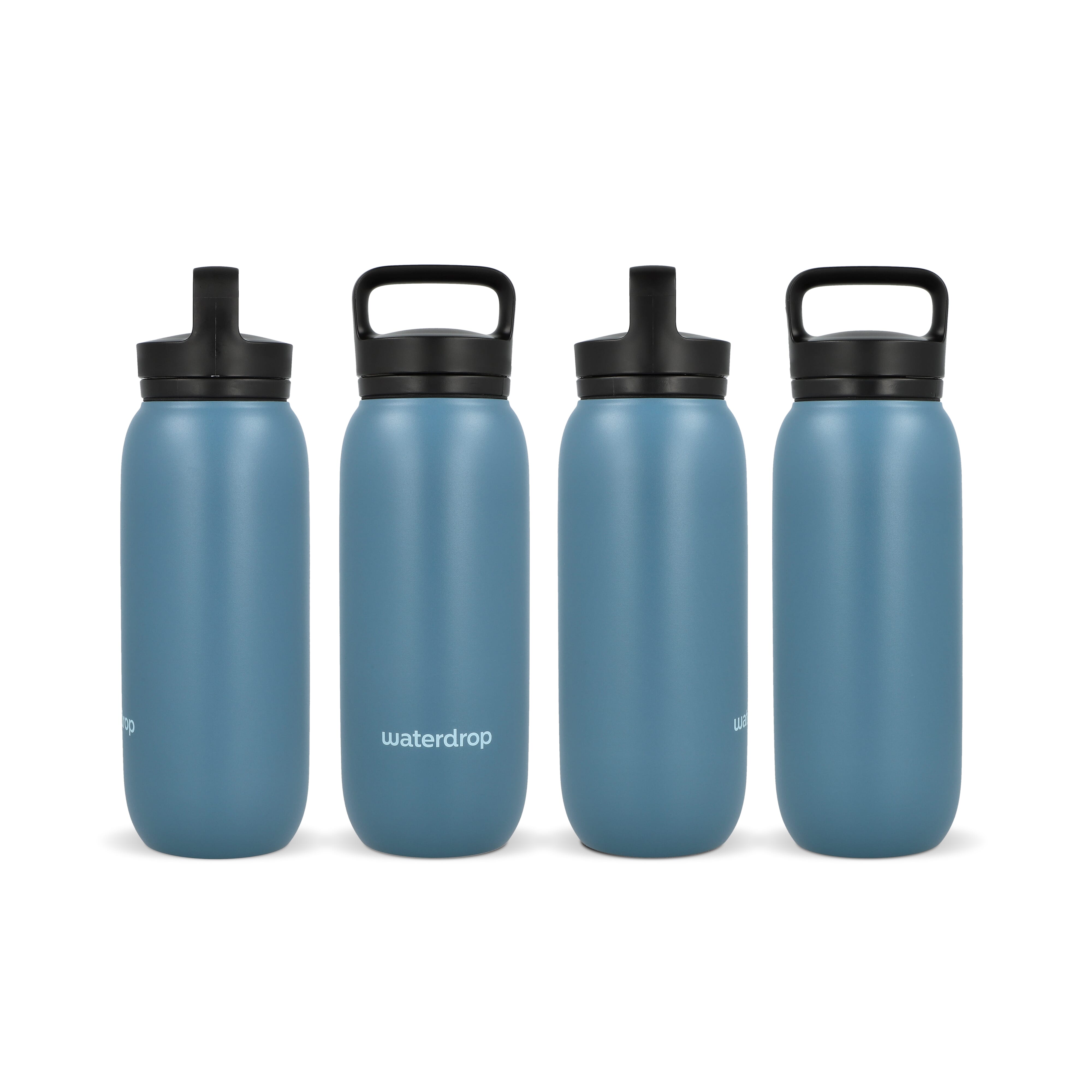 Termiczna butelka uniwersalna Waterdrop z ustnikiem 600 ml Niebieskoszary LT47000-N0065 (9)