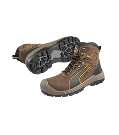 Buty do kostki męskie MS16 - ciemno brazowy Brazowy S16-1080419 (3)