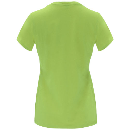 Capri koszulka damska z krótkim rękawem Oasis Green R66835R5 (2)