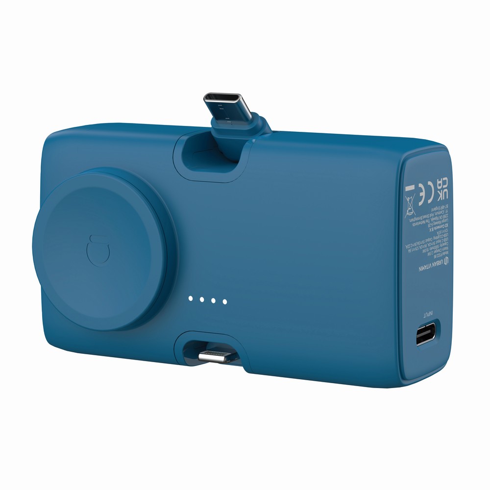 Power bank 5000 mAh Urban Vitamin San Diego Niebieski P322.8605 (3)