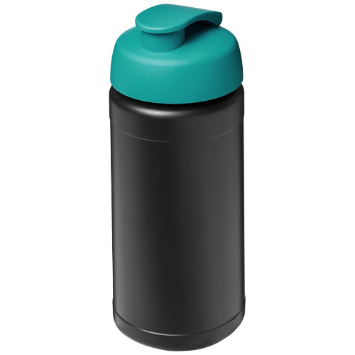 Gadżet reklamowy - 50x Baseline bidon o pojemności 500 ml z wieczkiem zaciskowym z materiałów z recyklingu