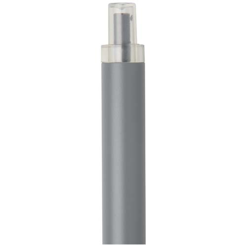 Długopis Spectrum wykonany z recyklingowanego aluminium (niebieski tusz) Szary 10740482 (3)