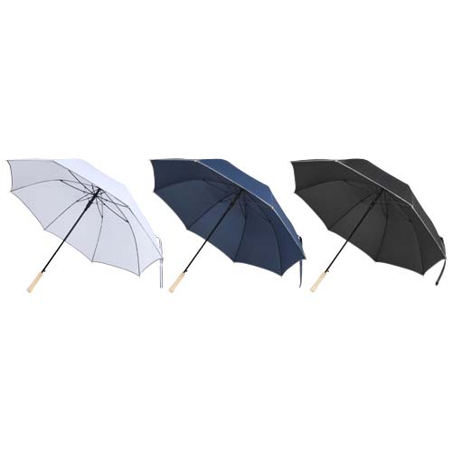 Parasol Norman 30 cali, wykonany z tworzywa sztucznego, odporny na wiatr  Granatowy 13016355 (7)