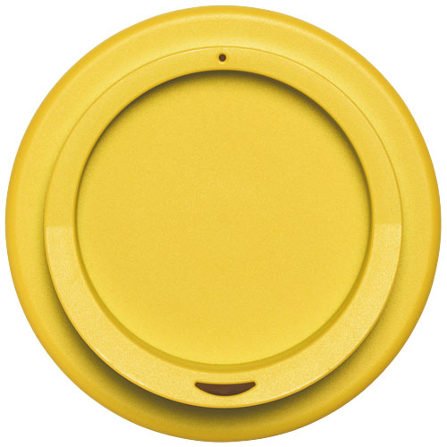 Kubek Americano Eco z recyklingu o pojemności 350 ml Czarny-Żółty 21042201 (3)