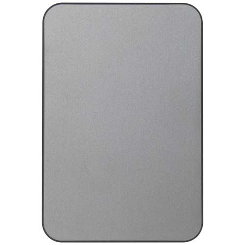 Powerbank Avis 10 000 mAh z recyklingowanego aluminium, z wbudowanym magnesem  Metaliczny grafitowy 12444582 (3)