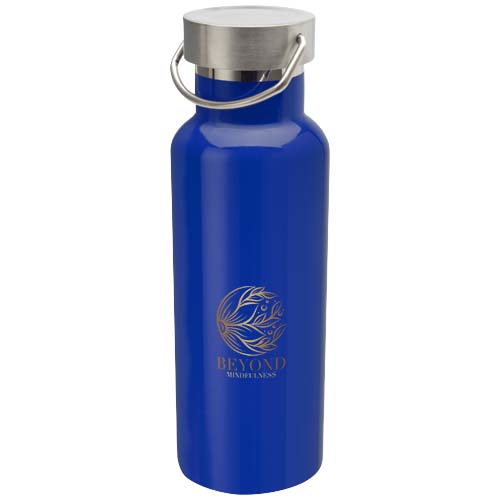 Sedona butelka na wodę o pojemności 500 ml wykonana ze stali nierdzewnej z certyfikatem RCS Jasny niebieski 10081950 (1)