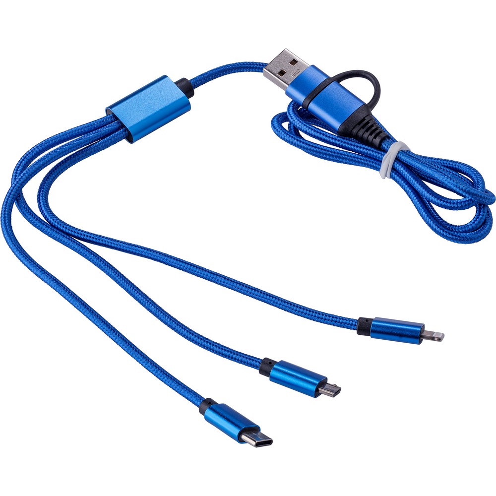 Kabel do ładowania Błękitny V1563-23 