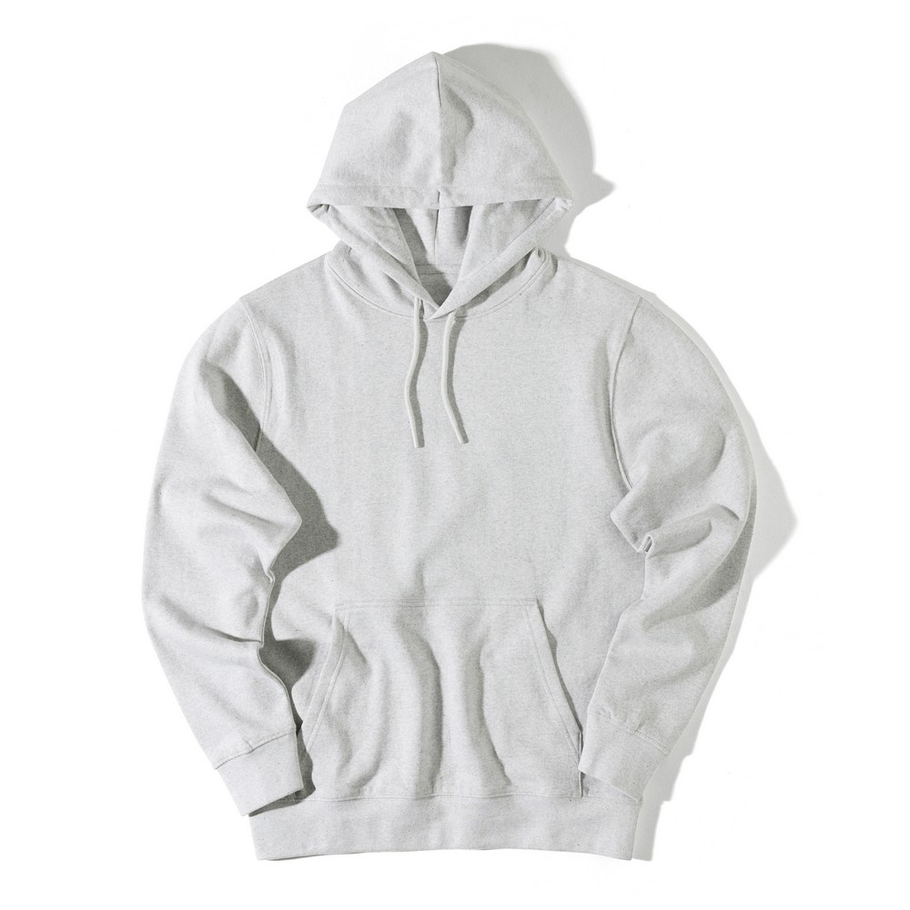 Lekka bluza z kapturem Iqoniq Rila, bawełna z recyklingu Szary T9404.032.4XL (2)