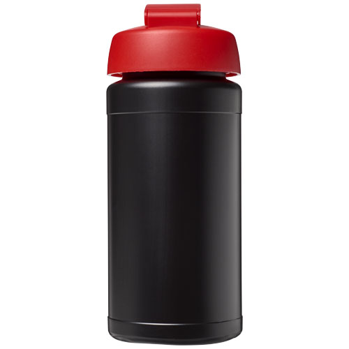 Bidon Baseline® Plus o pojemności 500 ml z wieczkiem zaciskowym Czarny-Czerwony 21006814 (3)