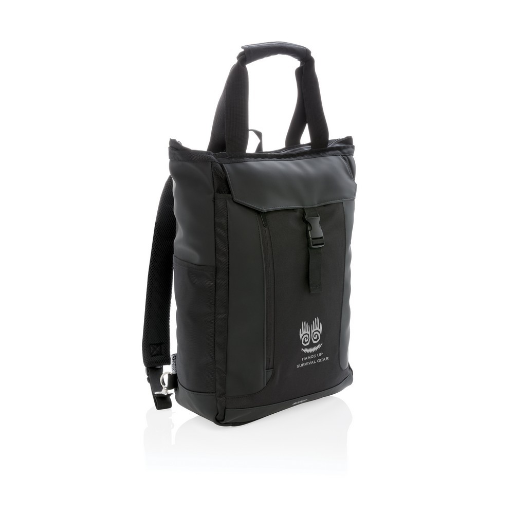 Plecak, torba na laptopa 15" Swiss Peak, ochrona RFID Czarny P762.451 (10)