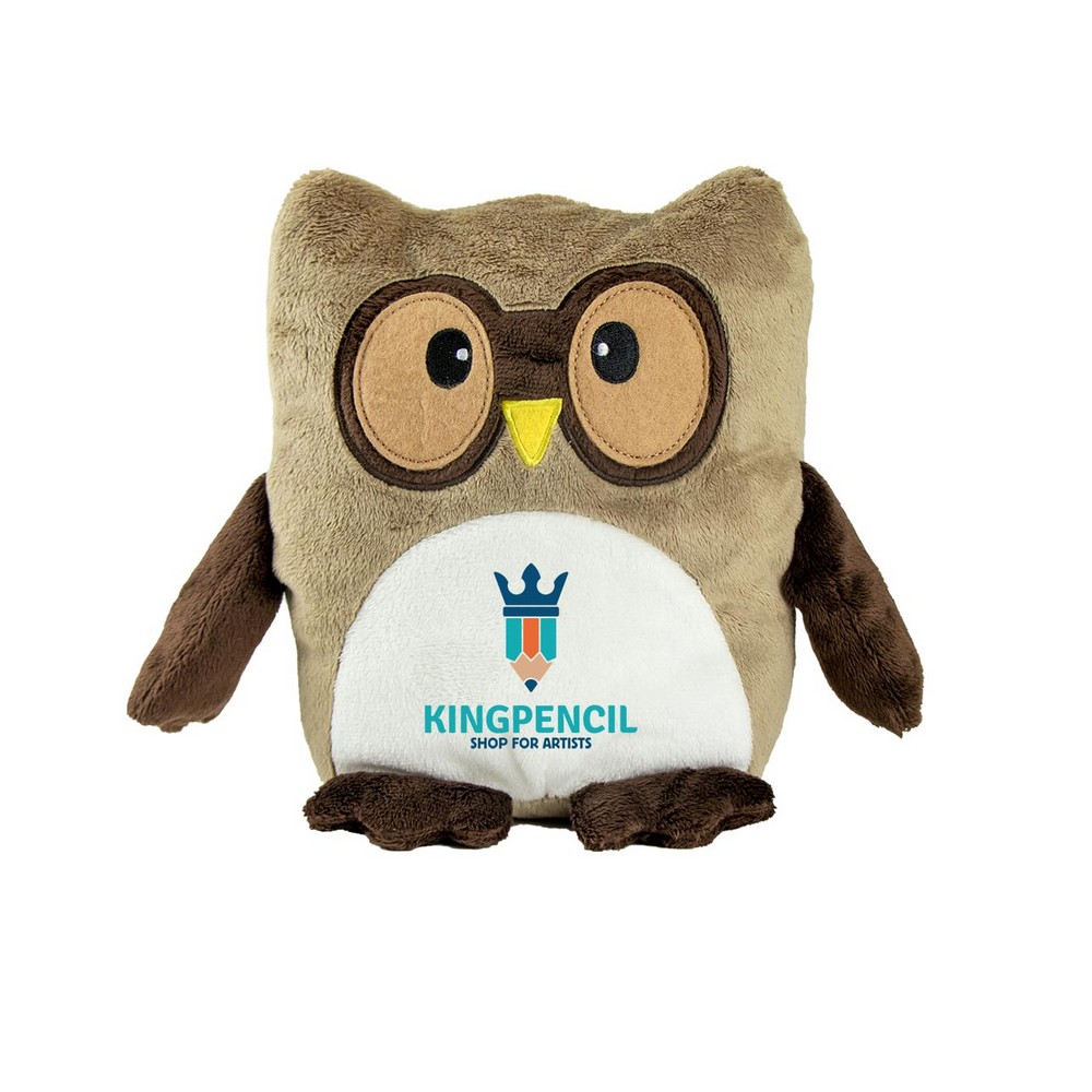 Pluszowa poduszka, sowa | Professowl Jasnobrązowy HE785-18 (5)